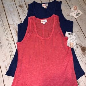 LuLaroe brand new tank top bundle size xs